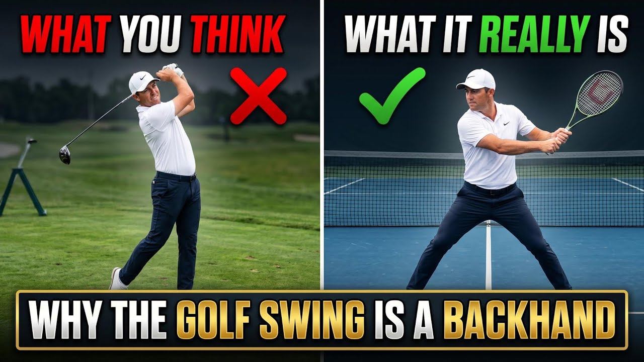 The Golf Swing can also be a Backhand