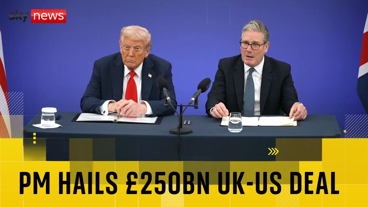 BREAKING: Sir Keir Starmer and Donald Trump praise 'priceless' UK-US relationship