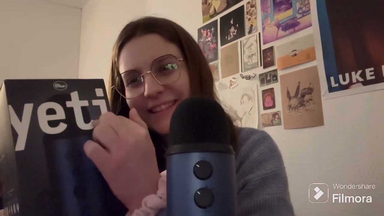 Ma première vidéo asmr !