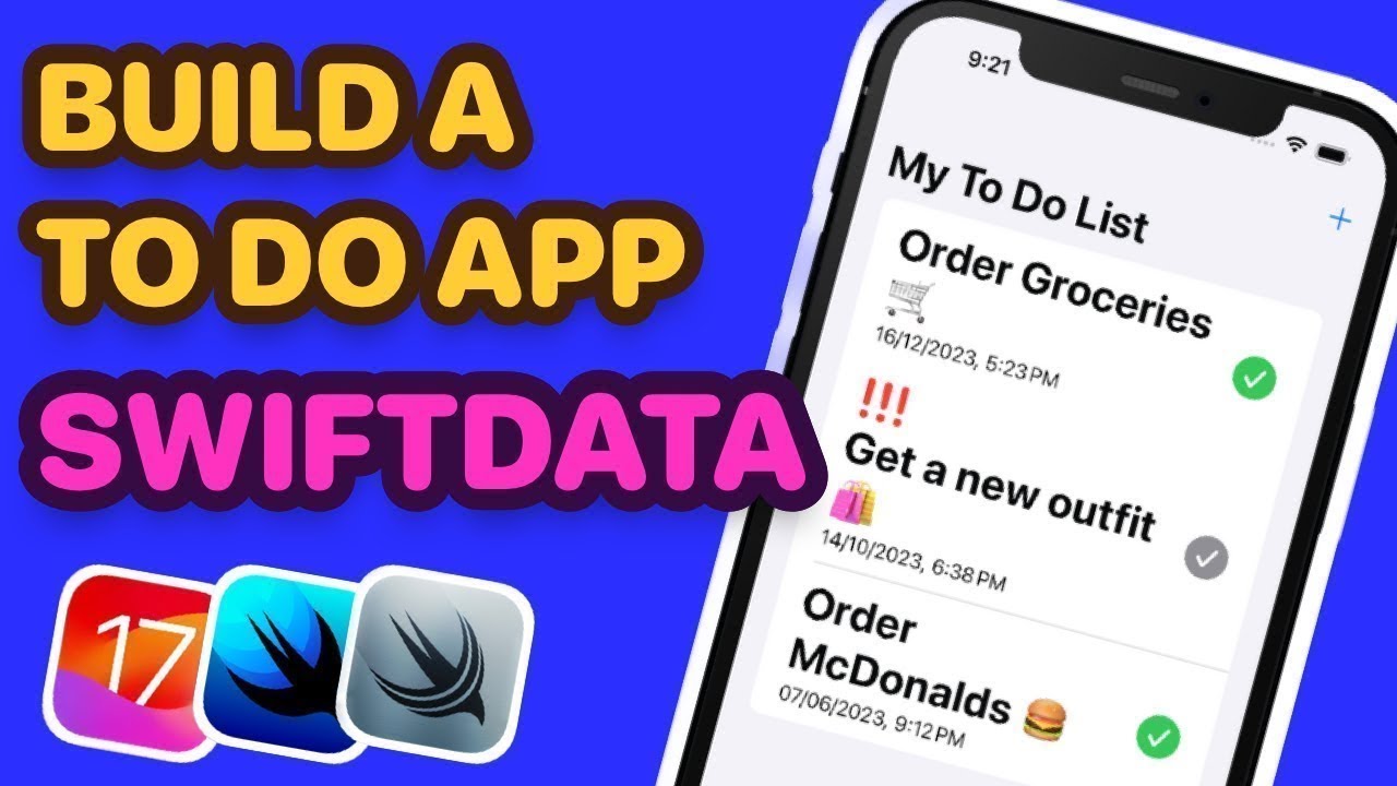SwiftData для начинающих: как создать приложение со списком дел в SwiftUI | #1