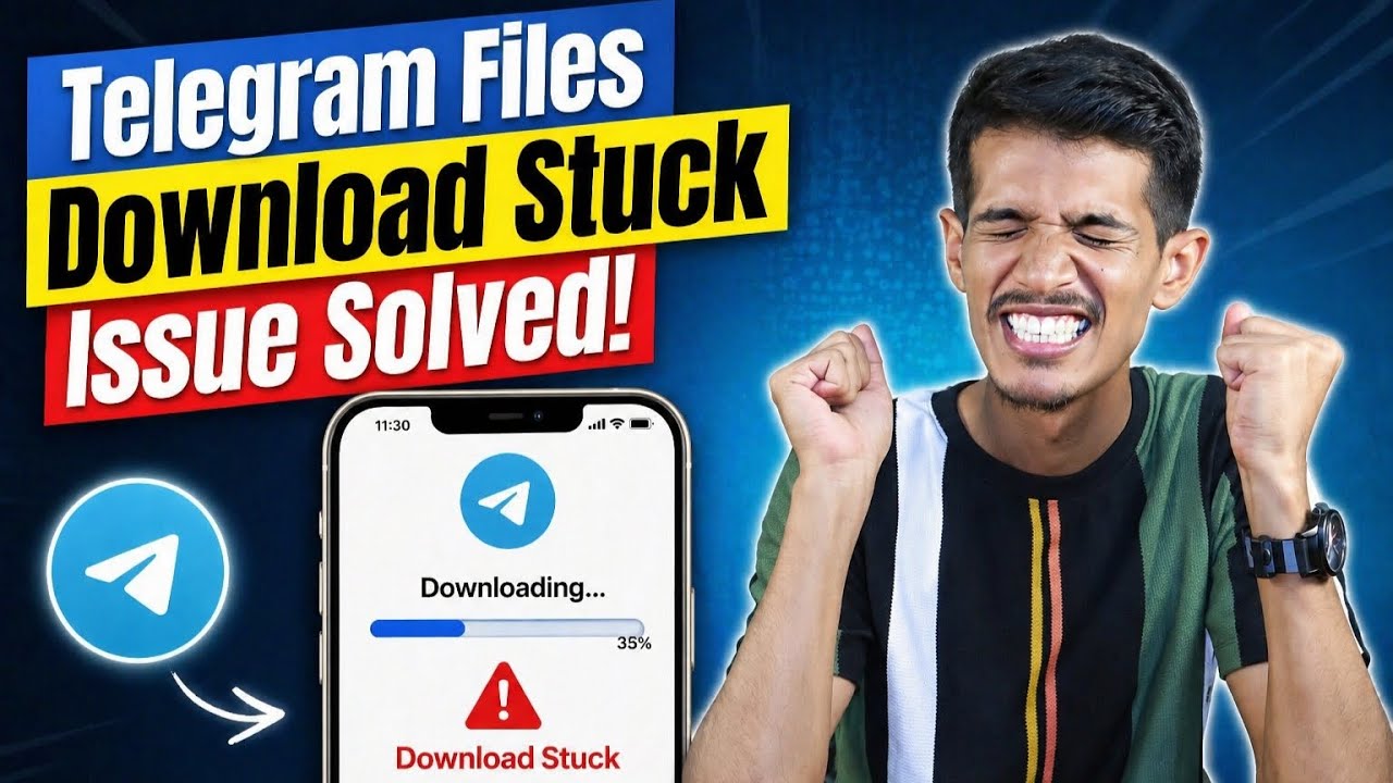 Fix Telegram Files Not Downloading or Stuck Issue - Quick Solution