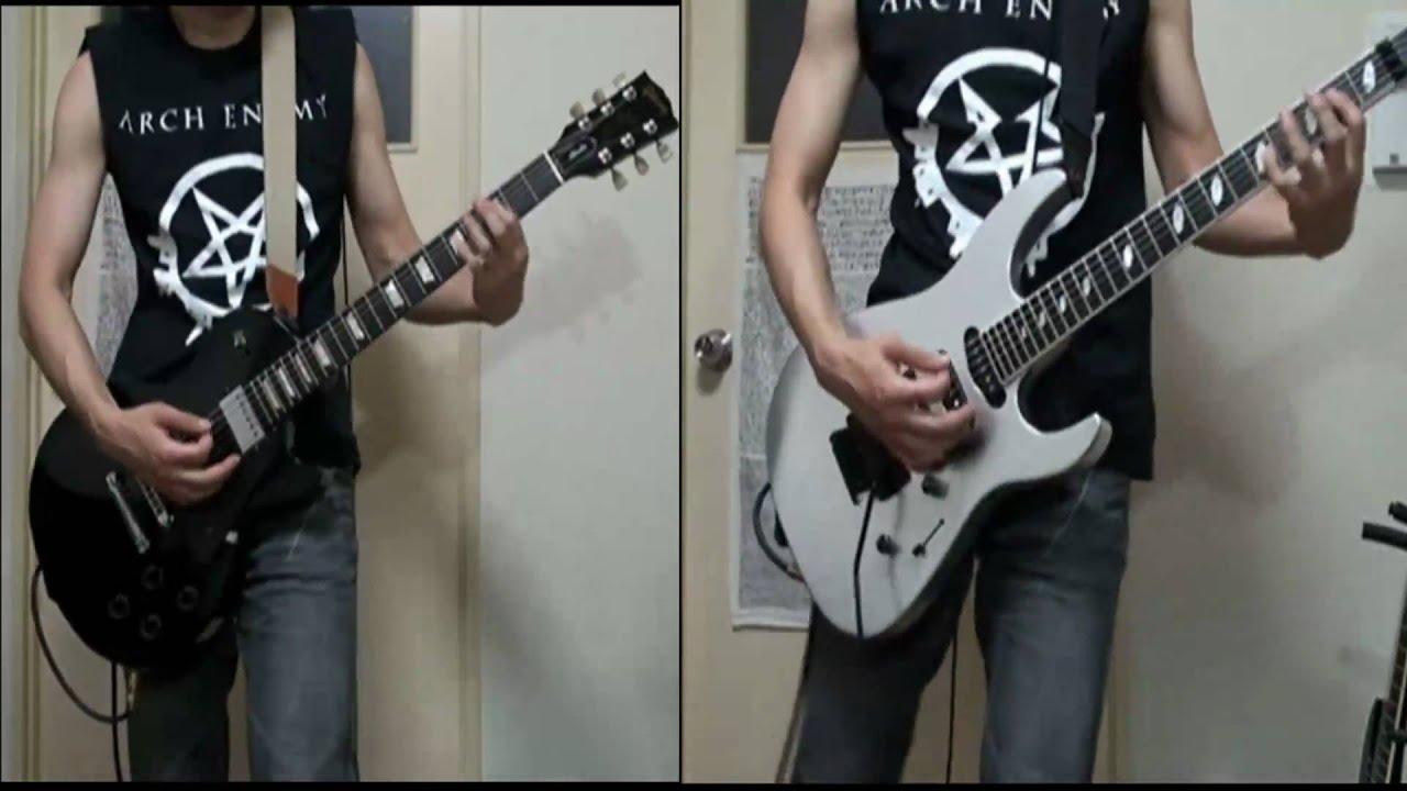 Arch Enemy - Ravenous guitar cover