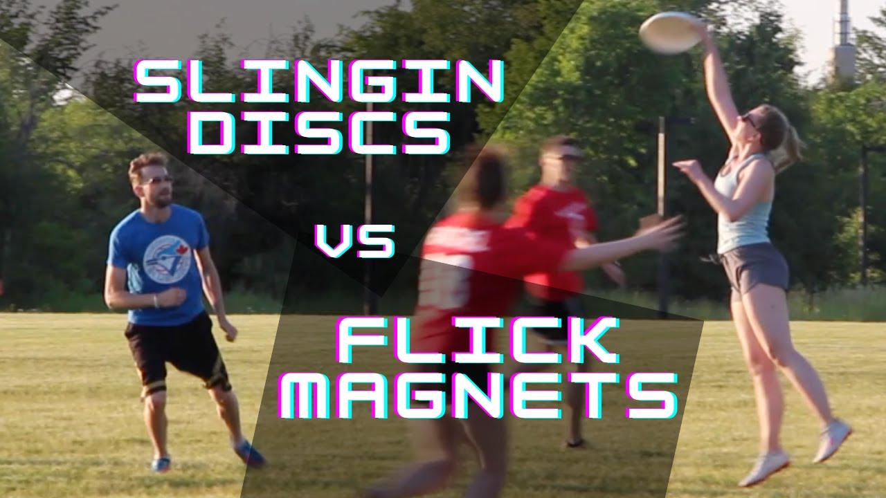 Raw Game Footage Slingin Discs vs Flick Magnets