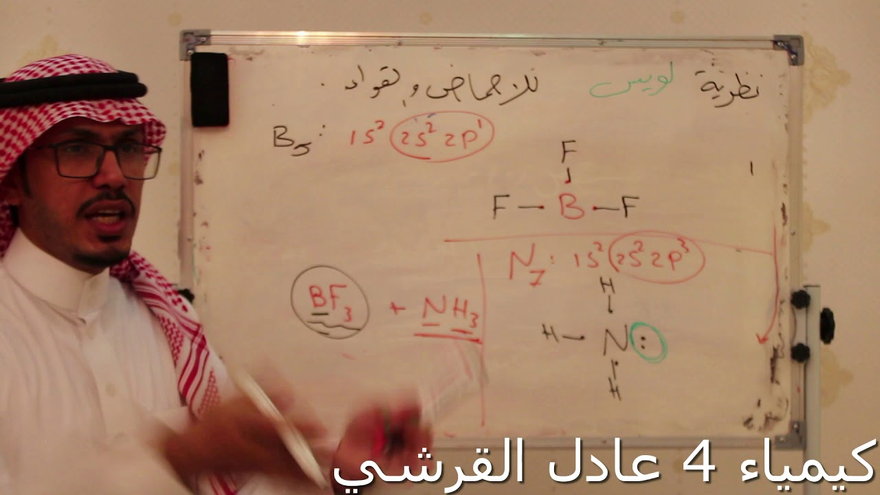 نظرية لويس للاحماض والقواعد