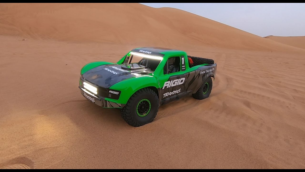 Unlimited Desert Racer Green RIGID Version Takes On The Dunes!