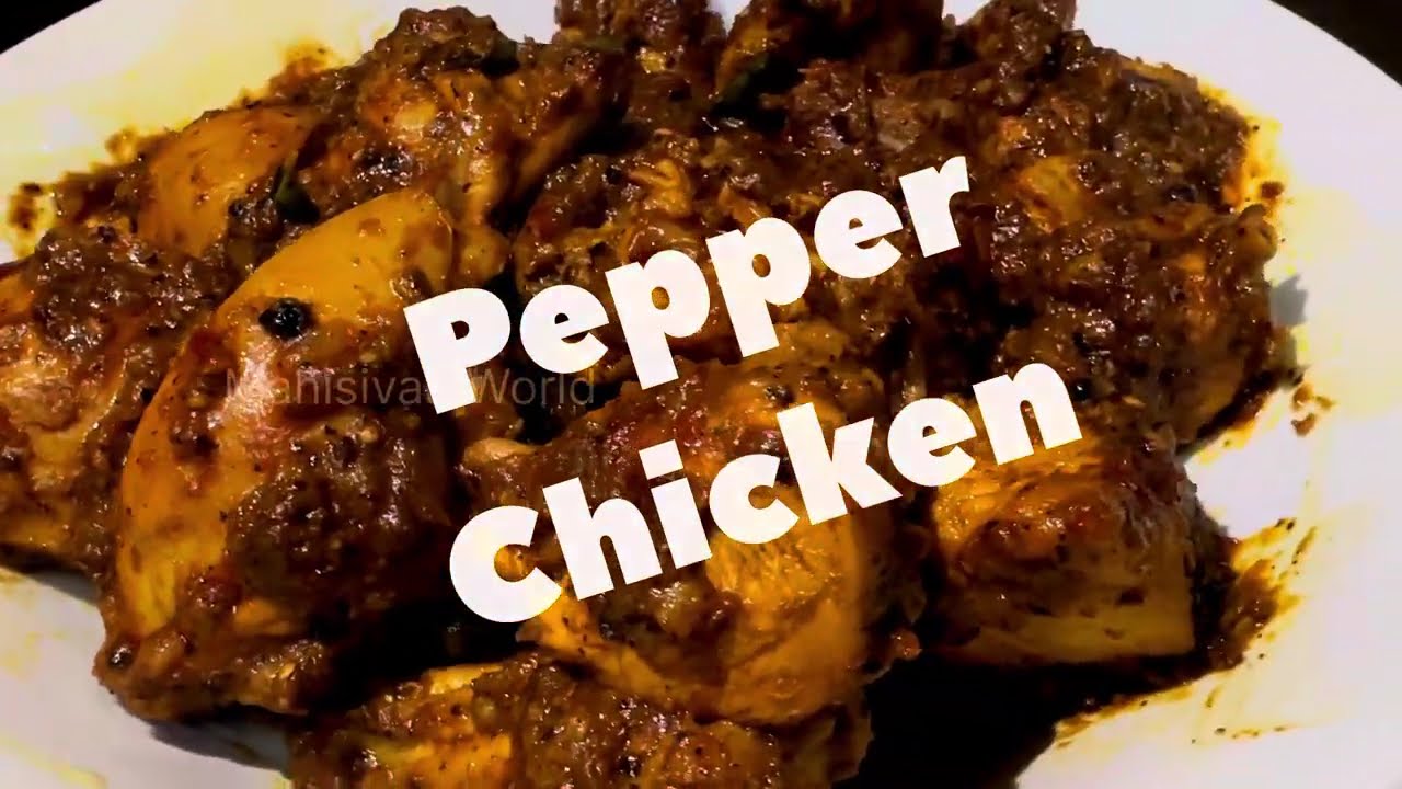 Kerala Style Pepper Chicken 🔥 | Easy & Tasty Recipe