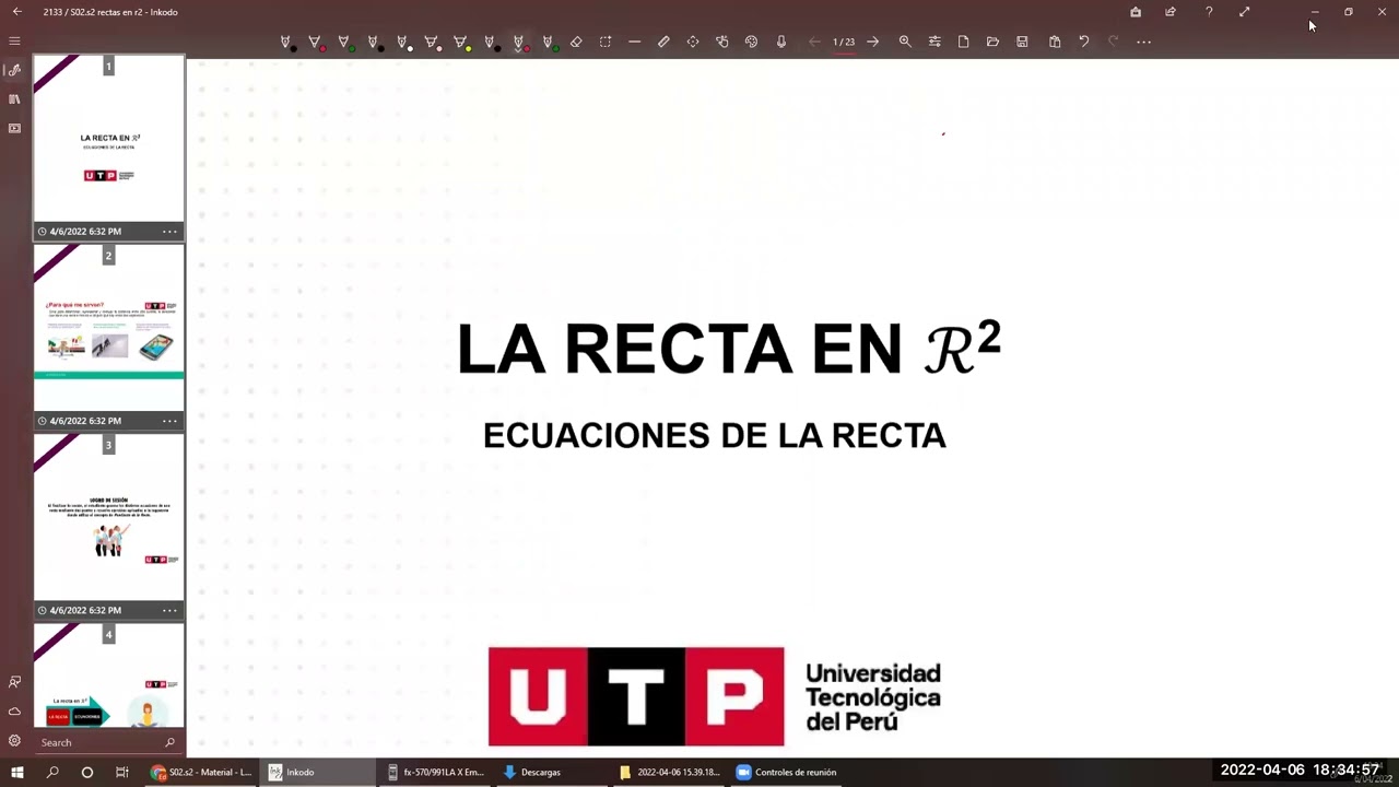 La recta en R2