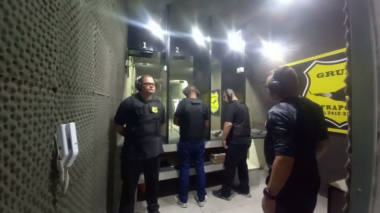 Curso de vigilante aula de tiro