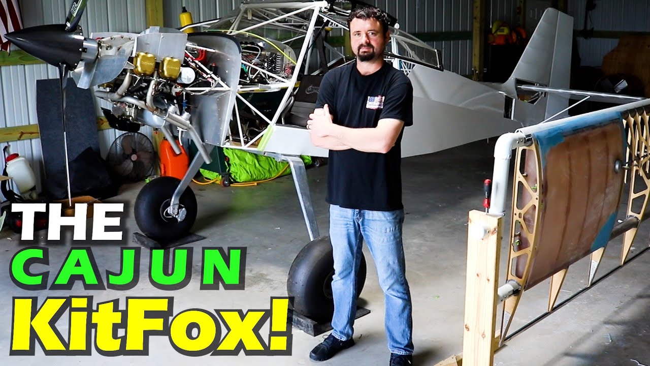 Garage Tour! Kitfox Series 7 Aircraft - Builder 