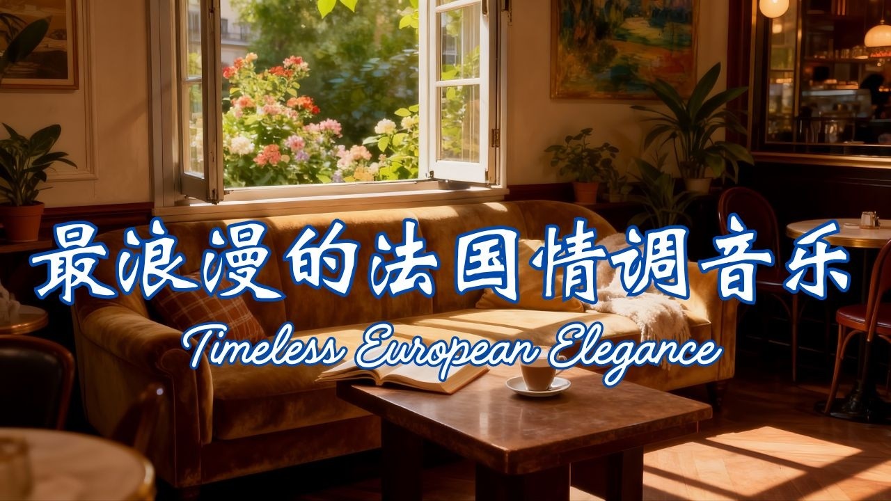 巴黎的咖啡馆 |  最浪漫的法国情调背景音乐 | Timeless European Elegance  |  The Gentle Memories