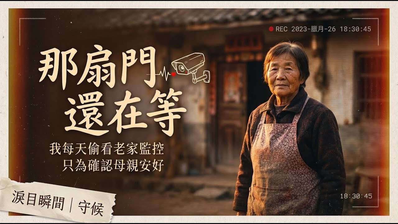 我每天偷看老家监控，只为确认那扇门还会打开：父亲走后，母亲一个人守着家