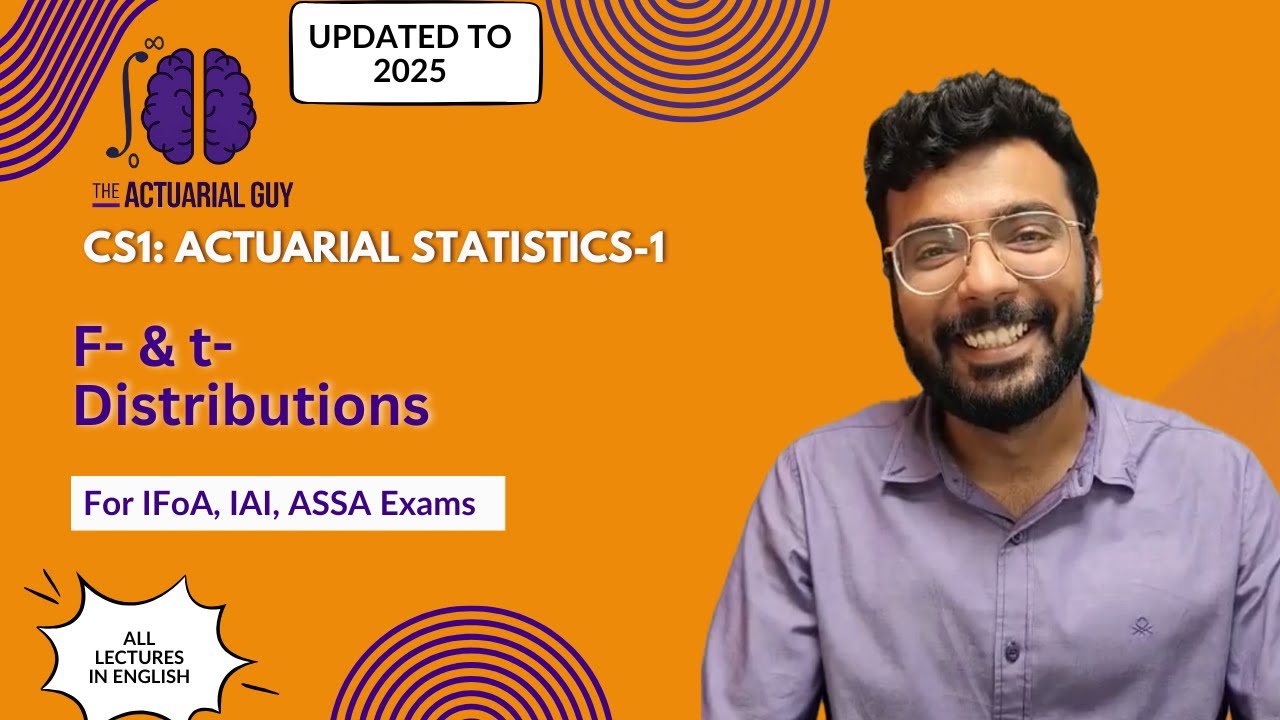 CS1: F- & t- Distributions