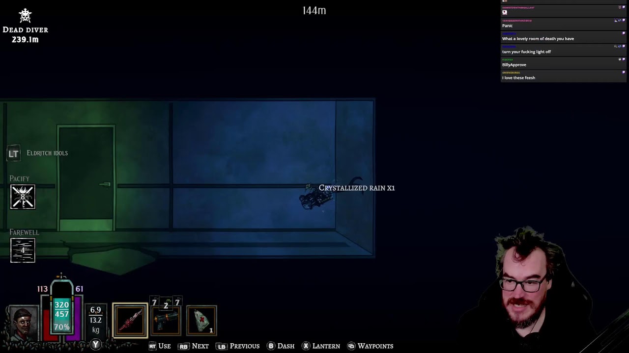 Dave meets Darkest Dungeon - DIVE OR DIE 2ND ATTEMPT
