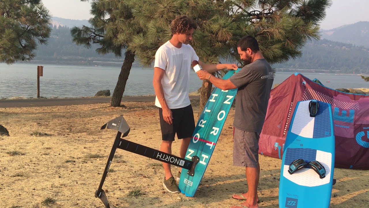 2018 North Speedster Foil at North/Ion Dealer Meeting