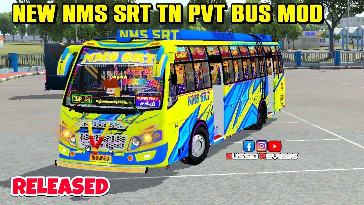🎀🤩NEW NMS SRT TN PVT BUS RELEASED🔥😎