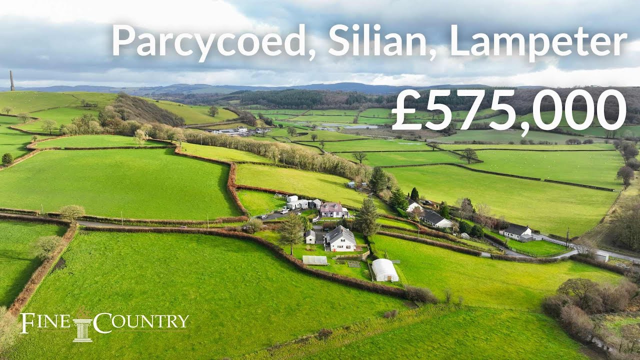 4 Bedroom Country Smallholding For Sale in Silian, Lampeter - Fine and Country West Wales