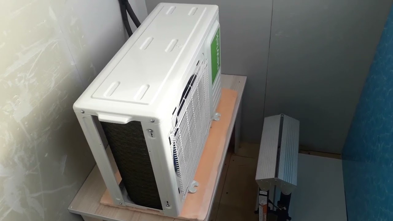 Обзор кондиционера newtek и установка.