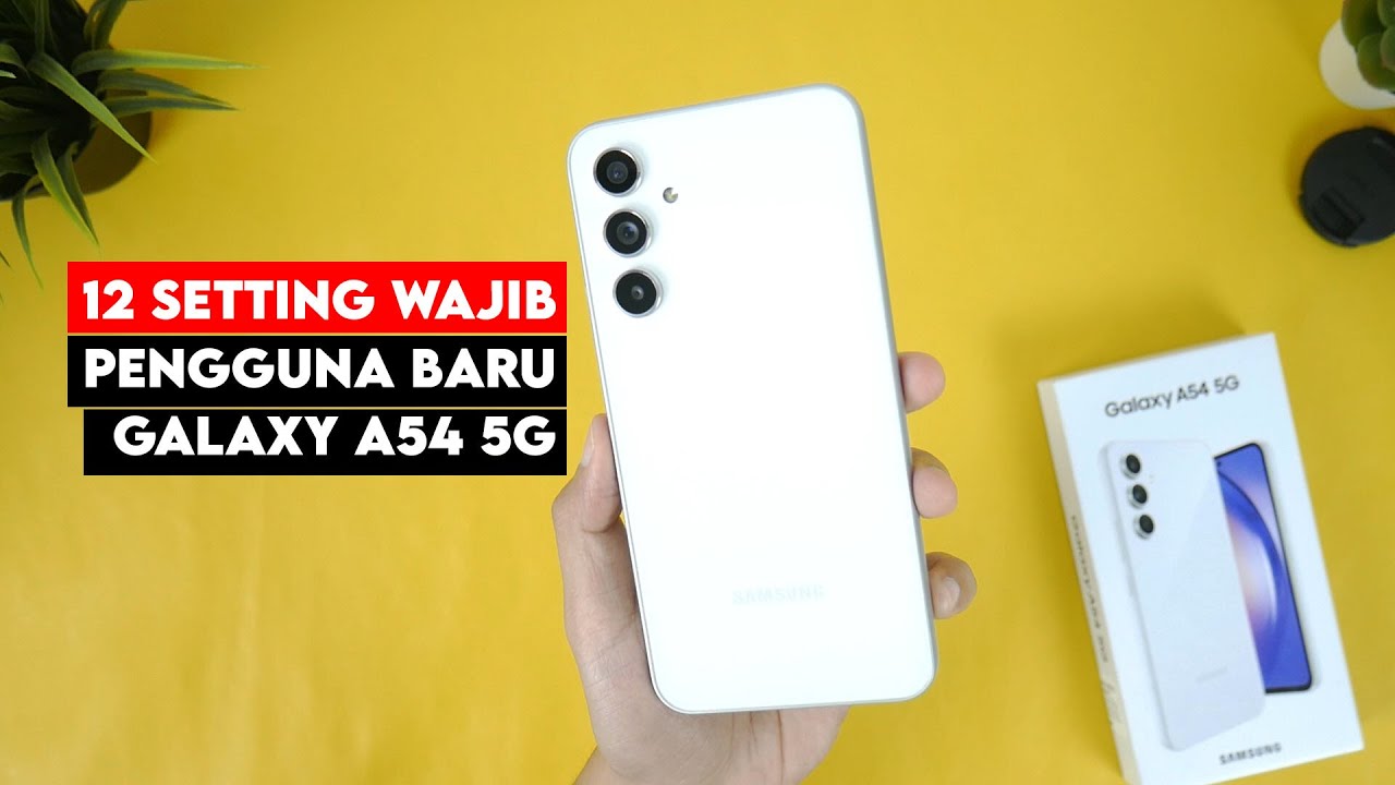 🔥 12 Setting Awal Pengguna Samsung Galaxy A54 5G by Riswan Zone #SETUP 3