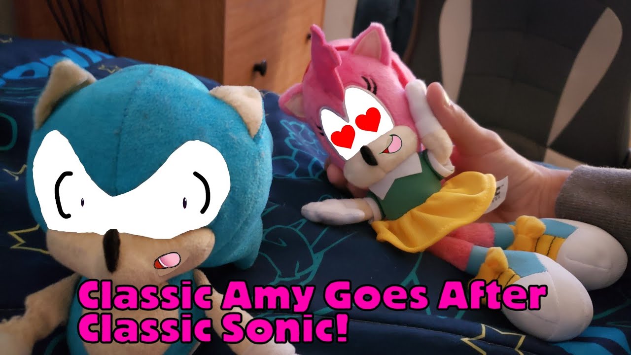 Sonic Plush Shorts #19: Classic Amy Goes After Classic Sonic!