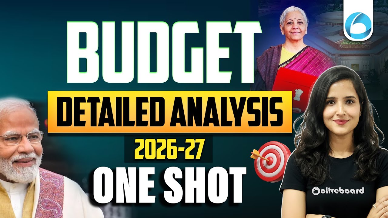 Union Budget 2026 - 27 | Detailed Analysis | RBI Grade B 2026