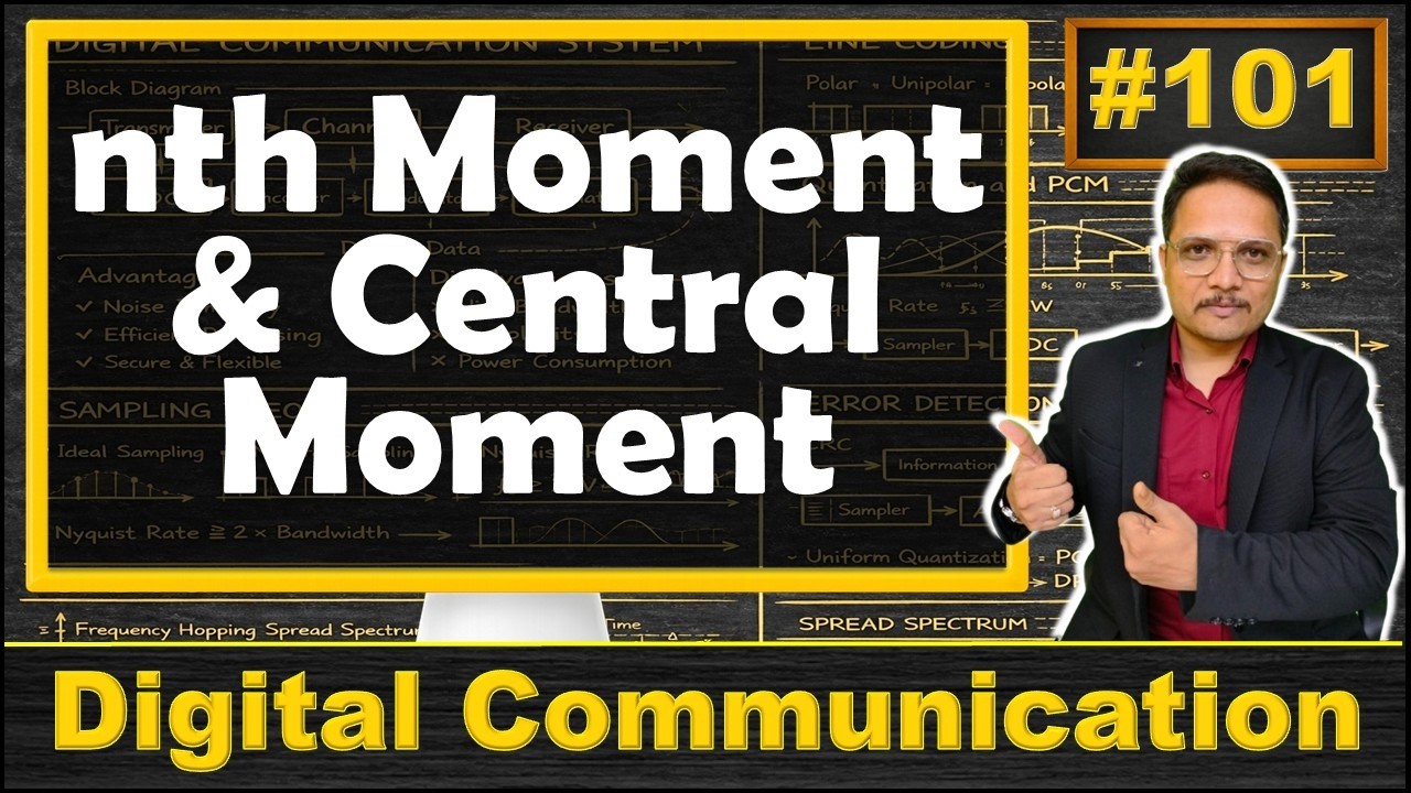 nth Moment & Central Moment of Random Variable