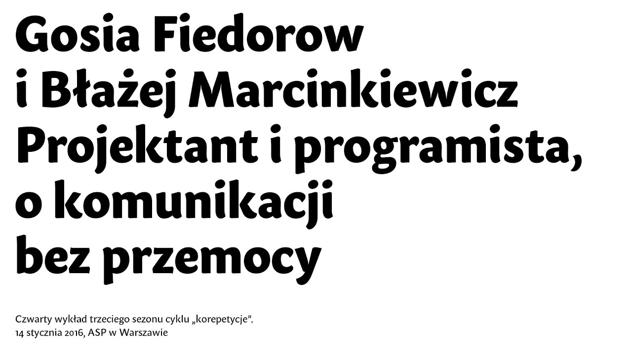 Projektant i programista, o komunikacji bez przemocy