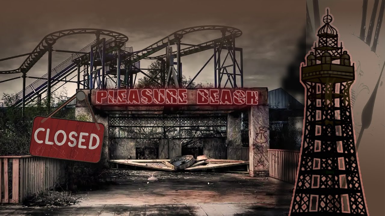 The Lost Thrills of Blackpool's Pleasure Beach: Defunct Roller Coasters - Containes AI Footage