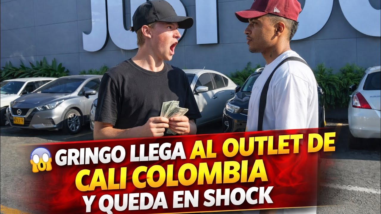 Gringo llega al outlet de Cali, Colombia y queda en shock 😱