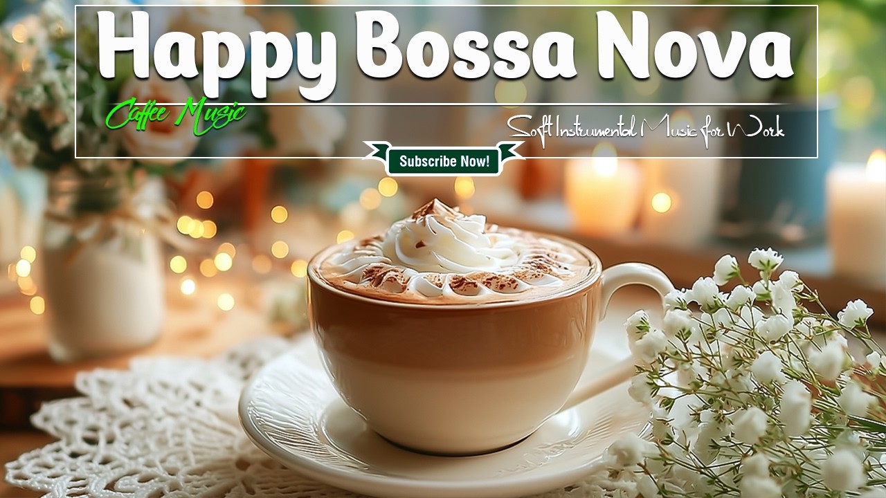 Chill Coffee Time Jazz ☕ Happy Bossa Nova & Soft Instrumental Music for Work