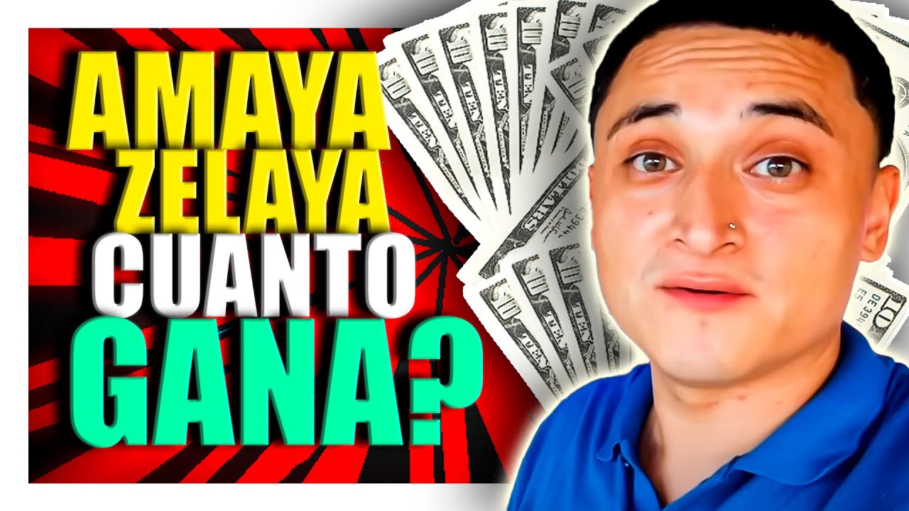 🤑AMAYA ZELAYA cuanto GANA en YOUTUBE | cuanto GANA un CANAL en #elsalvador