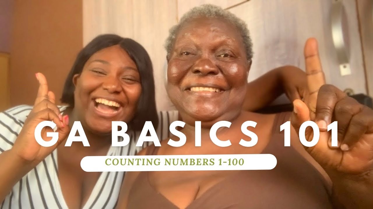 HOW TO COUNT NUMBERS 1-100 IN GA| The Easiest and Simplest way to Learn Ga, A Ghanaian language