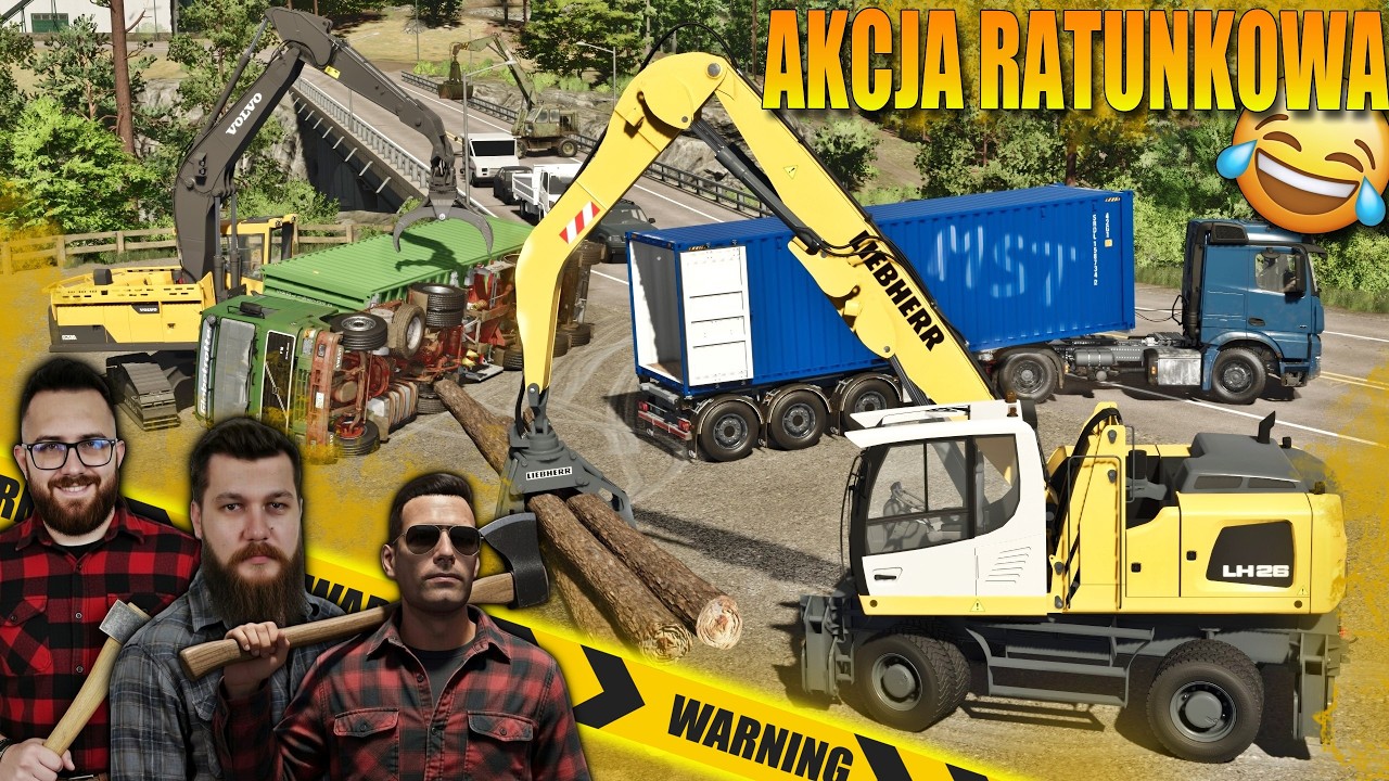 Załadunek Kontenerów & AKCJA RATUNKOWA Po 2x Dachowaniu🤣 Wyścigi Quadami😱 [CdR #8]🚨