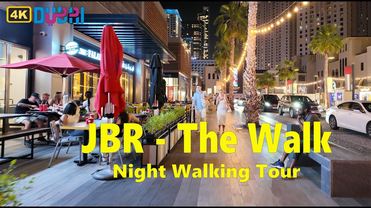 JBR Walk Dubai | Night Walking Tour | 05 June 2024