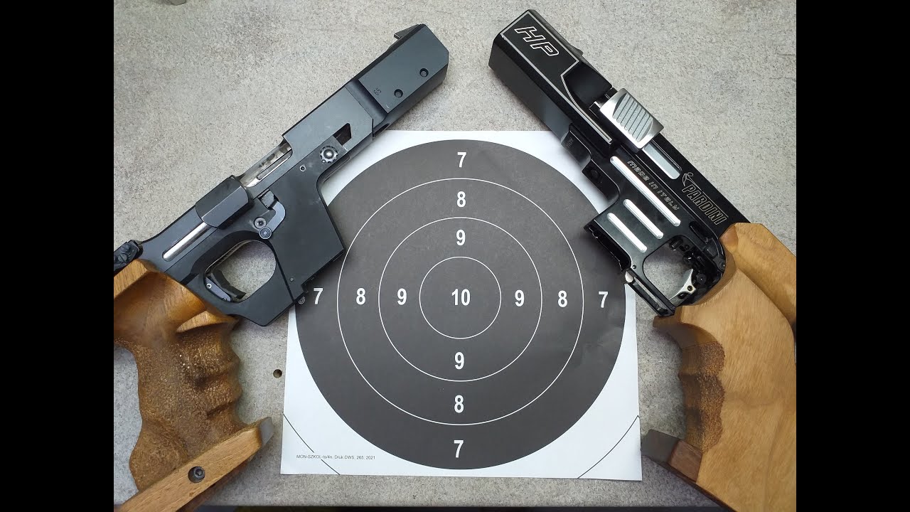 Walther vs  Pardini czyli stare kontra nowe.