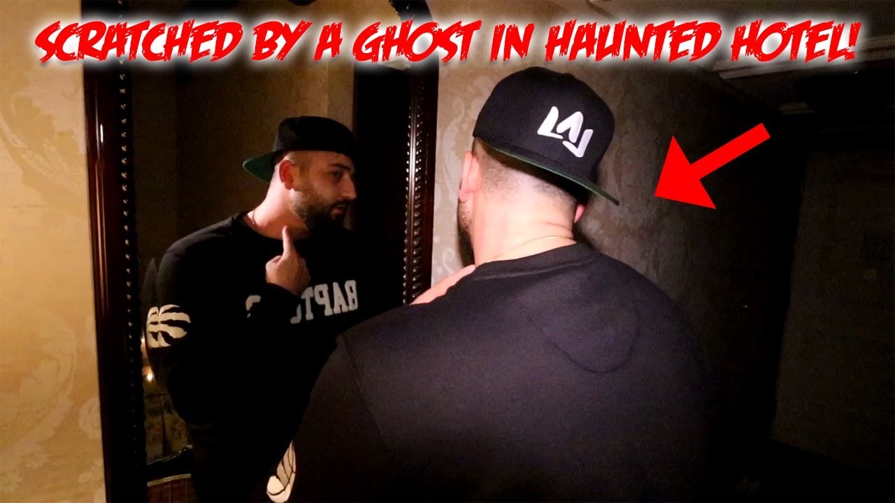I GOT SCRATCHED BY A GHOST WHILE SLEEPING IN THE HAUNTED PRINCE OF WHALES HOTEL!
