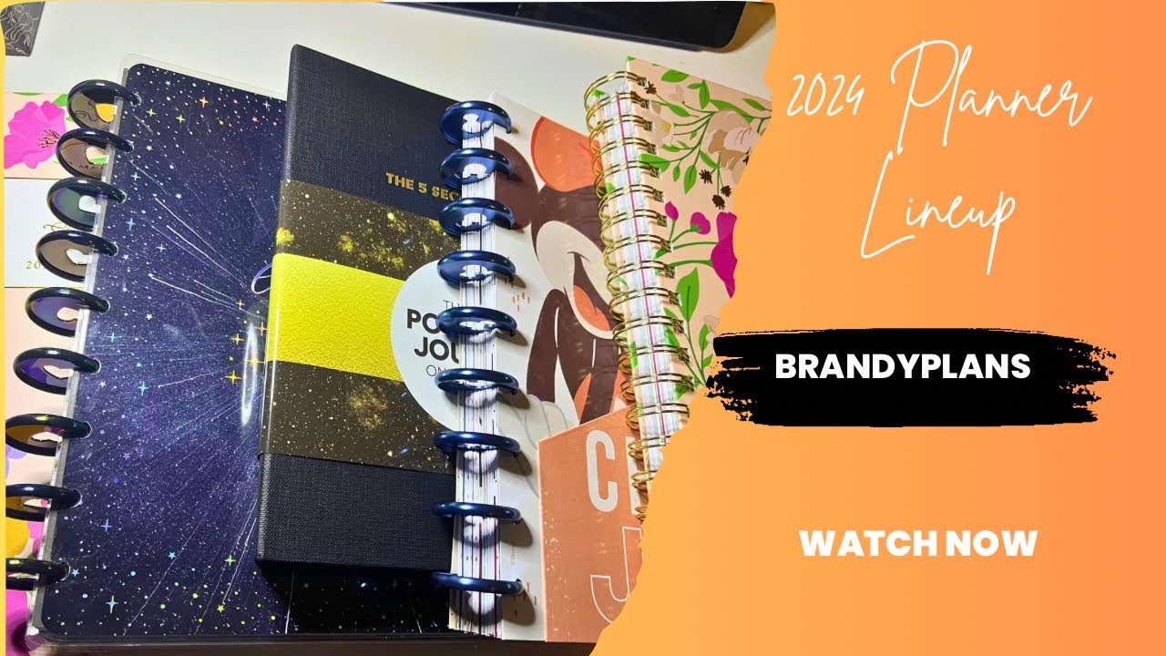 2024 Planner Lineup, Maybe….//Featuring Happy Planner, Cultivate What Matters, and 5 Second Journal