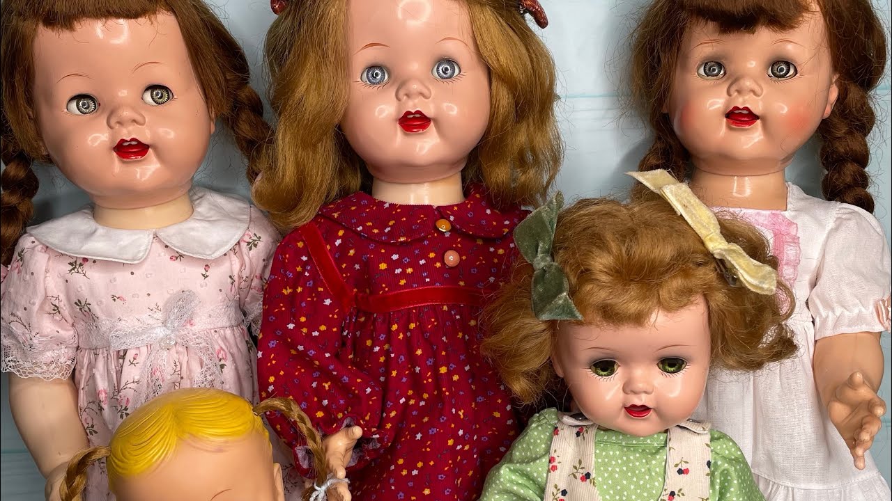 Обзор 😍 Ideal Saucy Walker doll 😍 новые старые куколки идеал 💕 посылка из сша 🇺🇸 
