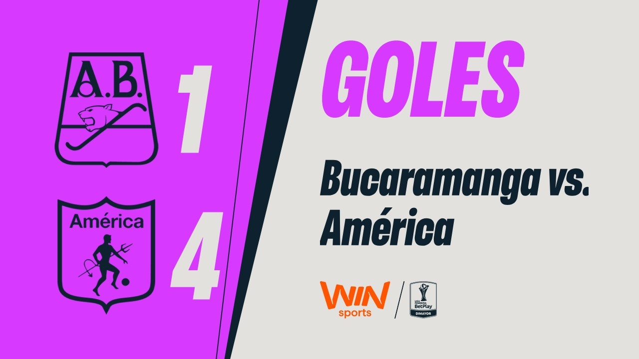Bucaramanga vs. América (goles) | Liga Femenina BetPlay Dimayor 2026 | Fecha 2