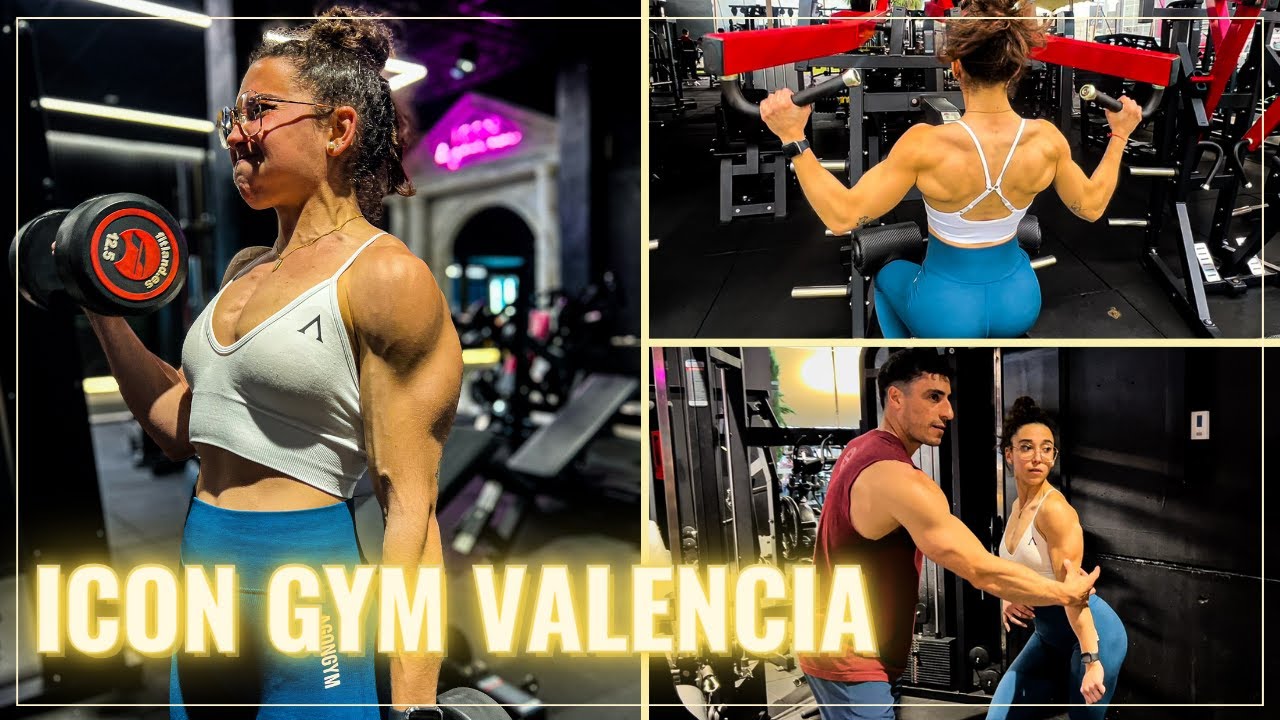 ENTRENAMIENTO en ICON GYM VALENCIA 🔱 | Uno de los GIMNASIOS MÁS TOP de ESPAÑA 🔝