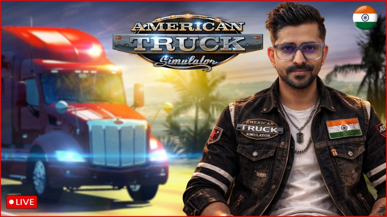 ATS On Steering Wheels Live American Truck Simulator Lets Explore America GG #347.