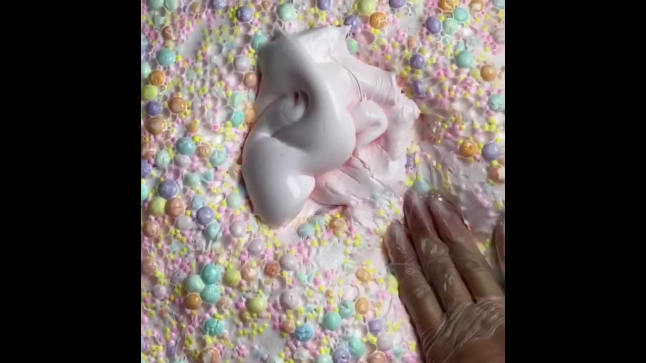 Big batch slime ASMR compilation