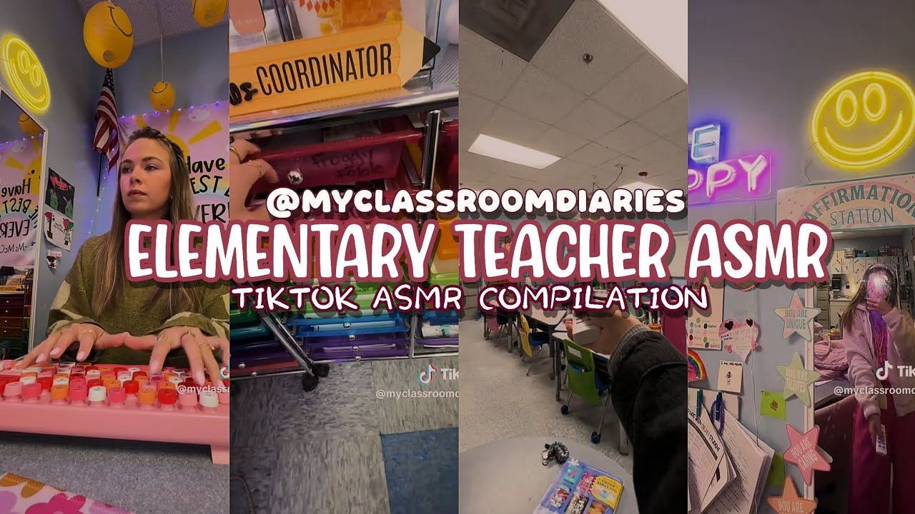 Elementary Teacher Classroom ASMR ✨📚 | TikTok Compilatio // credits @ myclassroomdiaries