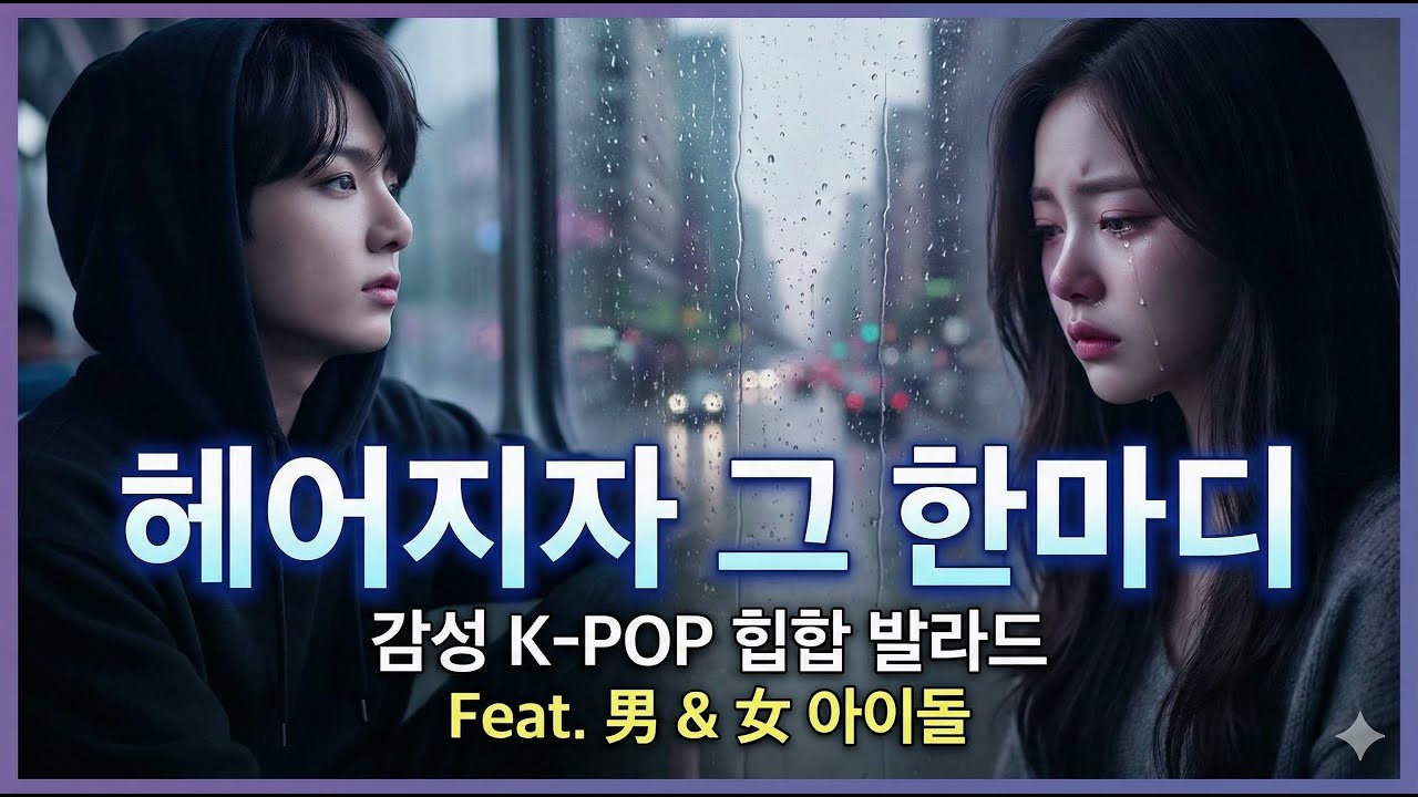 🎧헤어지자 그 한마디 | 남녀 아이돌 듀엣 감성 K-POP 힙합 발라드