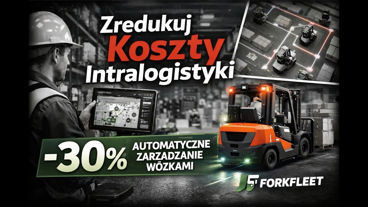 Forkfleet: jak uporządkować logistykę w&oacute;zk&oacute;w widłowych i obniżyć koszty