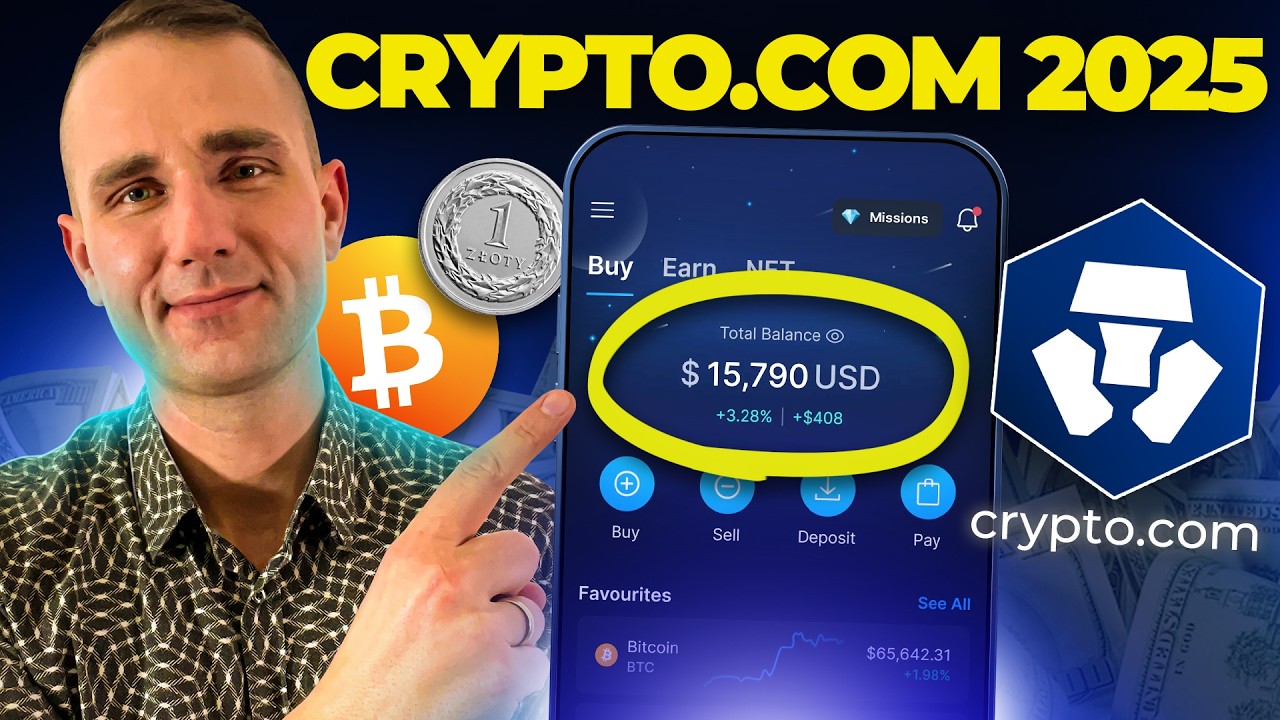 CRYPTO COM Giełda Kryptowalut 🔵 Jak Zacząć Handel i Staking CRO? Jak Zarabiać Na Krypto Poradnik