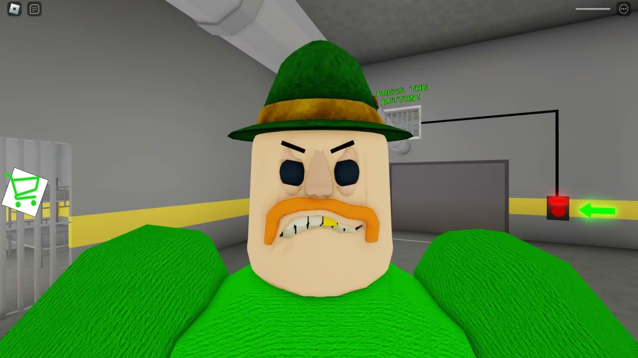 LARRY'S PRISON ESCAPE! (SCARY OBBY) All JUMPSCARES & WALKTHROUGH