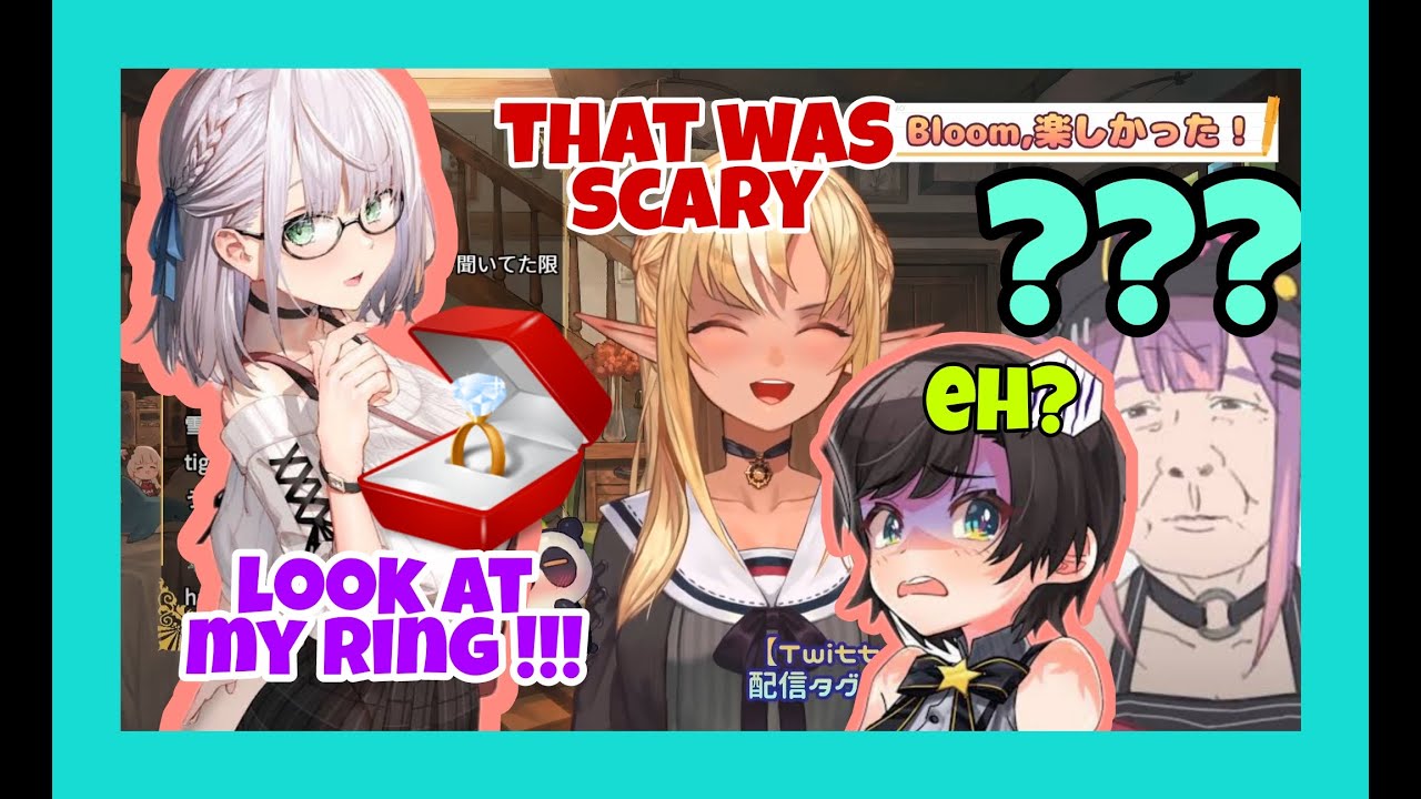 Shiranui Flare Freak Out When Noel Suddenly Show Her Ring In Front Of Subaru [Hololive/Eng Sub]