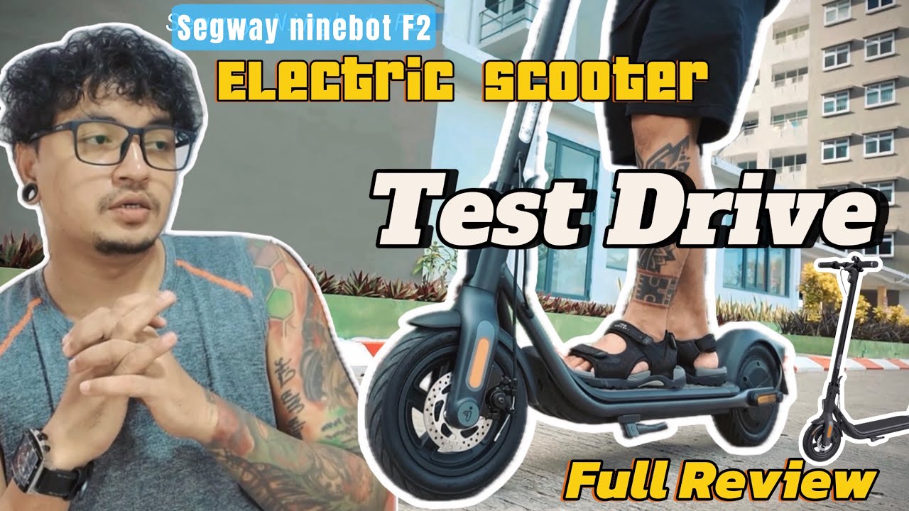 E Scooter Test Drive 🤩