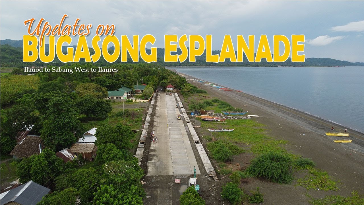 Updates on the Construction of Bugasong Esplanade | DJI Mavic Mini Shots