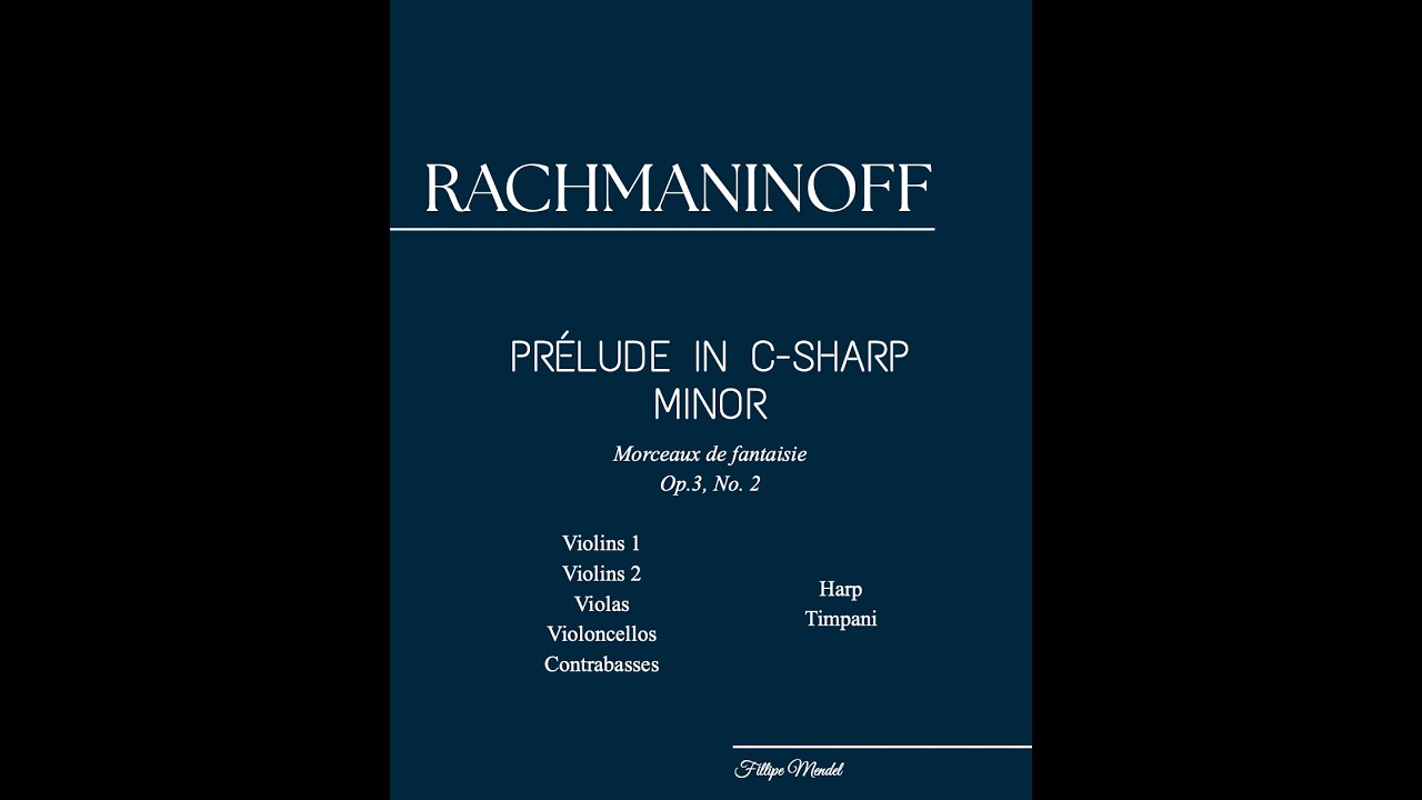 Rachmaninoff - Prelude in C Sharp Minor (Op. 3 No. 2) | String Ensemble Arrangement + Sheet Music
